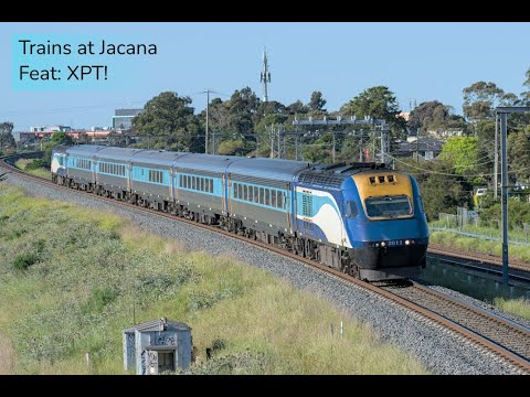 An Evening at Jacana: Trains & the XPT at Jacana Station