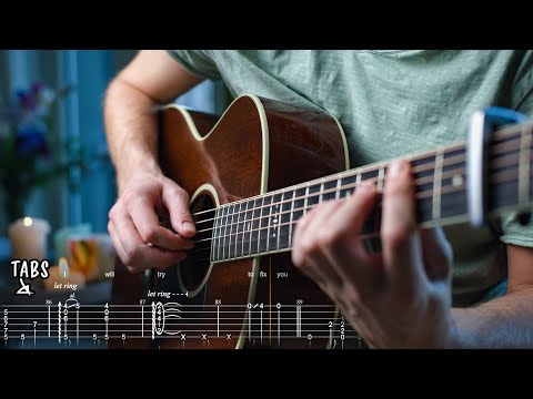 (Coldplay) Fix You - Fingerstyle Guitar | Peter John Cover