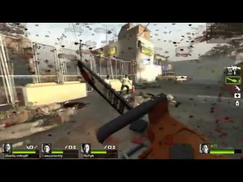 DTM spelar Left 4 Dead 2 - Dead Center #1 på svenska