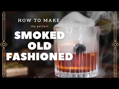 Smoked Old Fashioned | A Prohibition-Style Whiskey Cocktail