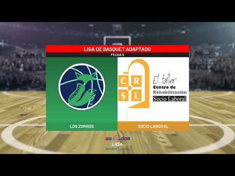 LIGA DE BASQUET ADAPTADO - FECHA 6 - MODALIDAD INTELECTUAL - LOS ZORROS RIO IV VS SOCIO LABORAL CBA