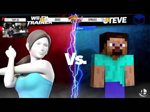 Keep it REAL: Summer Splash Top 32 - Sol | Spruce (Wii Fit Trainer) vs SS | DDee (Steve)
