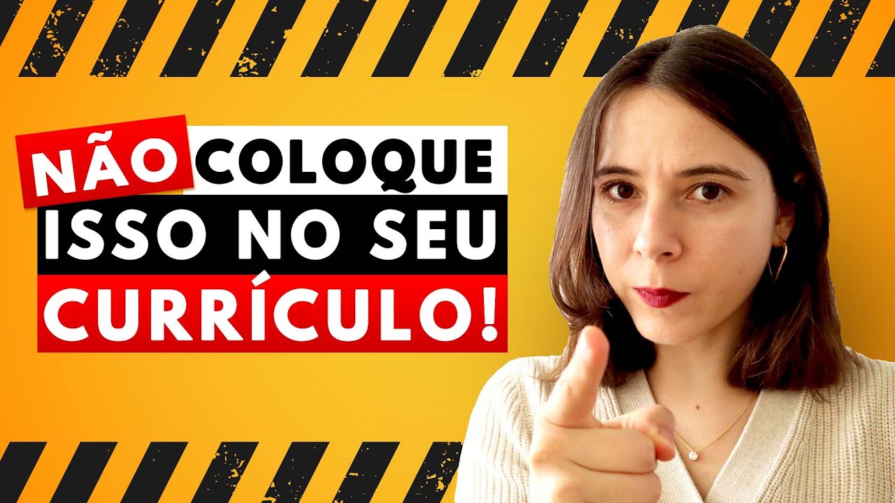 10 COISAS QUE VOCÊ PODE TIRAR DO SEU CURRÍCULO! (A 8ª VAI TE SURPREENDER! 😱)