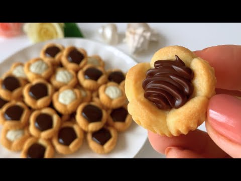 Just 10 mins Treat with Only 3 Ingredients! Quick and Easy The Biscuits Melt in Your Mouth!