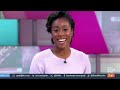Good Morning Britain Scarlette Douglas Meets THE NEW Barney The Dinosaur 15th October 2024