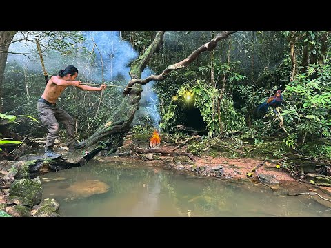 Aku Bertahan hidup sendirian selama 100 hari di hutan karst terbesar ke 2 di Dunia