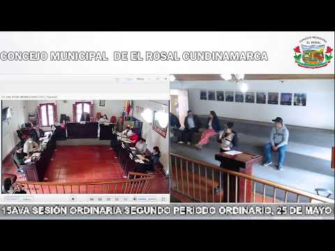 15AVA  SESIÓN ORDINARIA SEGUNDO PERIODO ORDINARIO, 25 DE MAYO DE 2026 2
