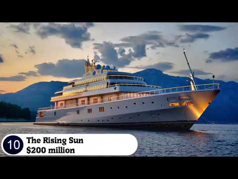 Top 10 most expensive Yachts by top list videos