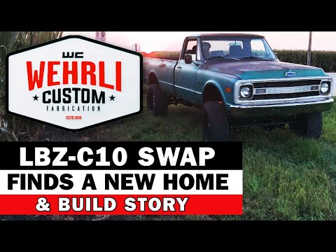 WCFab LBZ Duramax Diesel Swapped C10 Pickup | Build Story