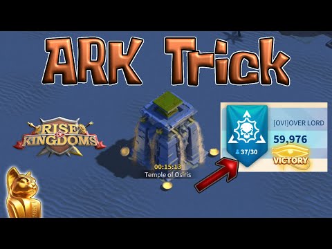 ARK OF OSIRIS TRICK: More Sculptures for Your Players | Rise of Kingdoms