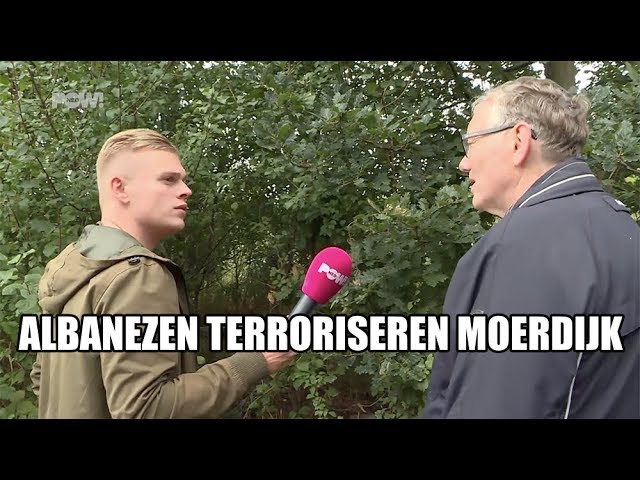 Albanezen terroriseren Moerdijk