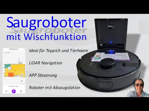 MONSGA MS1 MAX Test 2025 – Lohnt sich der Saugroboter mit 5000 Pa & Absaugstation?