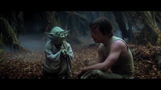 Empire Strikes Back Yoda training Luke part 3 &quot;Try not. Do. Or do not. There is no try.&quot; (HD)