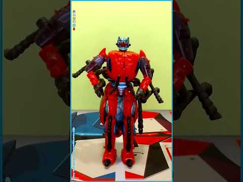 Transformers War For Cybertron Kingdom Voyager Inferno (Beast) | Quick Convert #Shorts