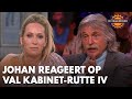 Johan reageert telefonisch op val kabinet: 'Hopelijk is de gênante egotrip van Rutte nu voorbij'