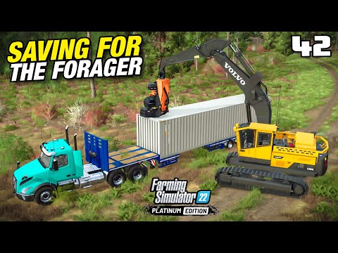 MORE LOADS HEADING OUT OF THE FOREST | FS22 Platinum Edition - Episode 42