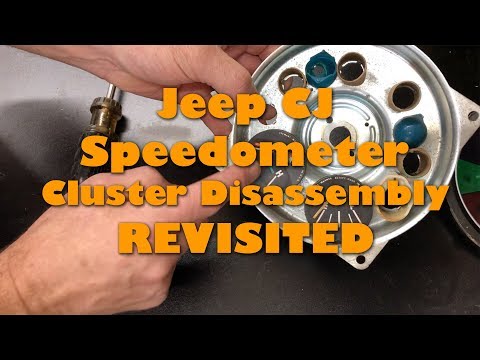 Revisiting the Jeep CJ Speedo Disassembly