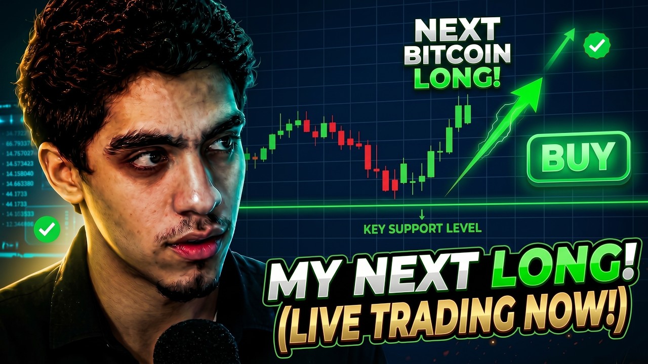 Live Trading 🚨 My Next Bitcoin Long 🟢