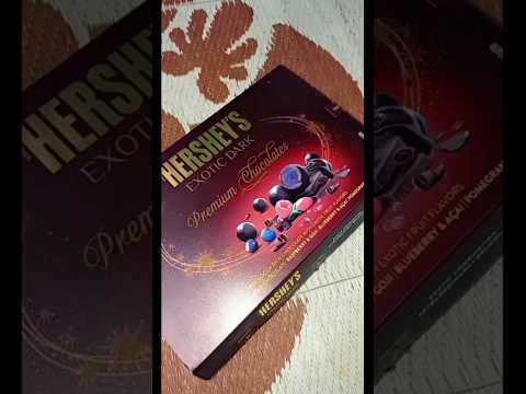 Tag Hershey's😋Dark Chocolate🍫Lovers😍🤤||Hershey's Exotic Dark Premium Chocolates||#shorts#shortsviral