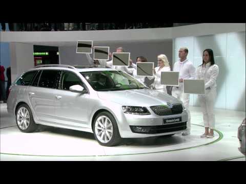 Skoda Octavia 2013 Weltpremiere Autosalon Genf