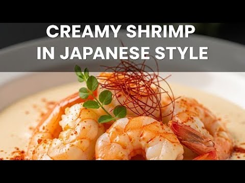 Cooking crazy Creamy Shrimp 🦐 in Japanese style. #food #cooking #japnes