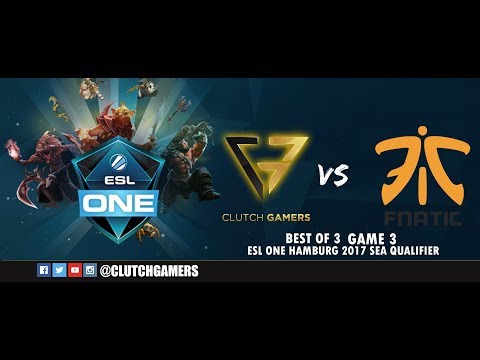 Clutch Gamers vs FNATIC game 3 EPIC BASE RACE