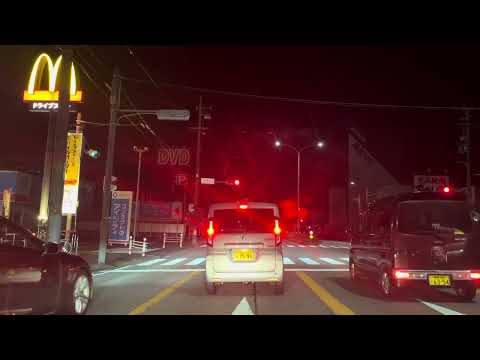Kitanomazusuka Aichi Ken/ Aichi Prefecture Night Drive #automobile  #rides #driving 
