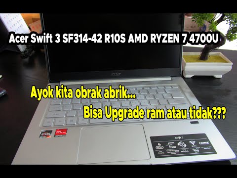 upgrade ram acer swift 3 SF314-42 R10S AMD RYZEN 7 4700U