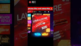 LAVA LUSTER CHARGE BUSTER 🥳 || free fire #shorts