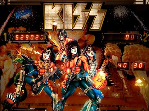 My 1979 Bally Kiss Pinball Machine