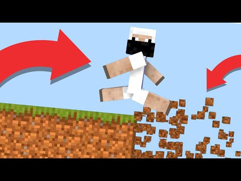 Minecraft, But Moving Destroys The World...