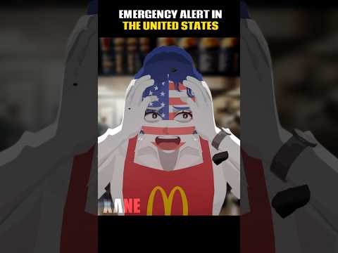 🚨EMERGENCY ALERT IN 🇺🇸🇰🇷 BE LIKE... #countryhumans #xane