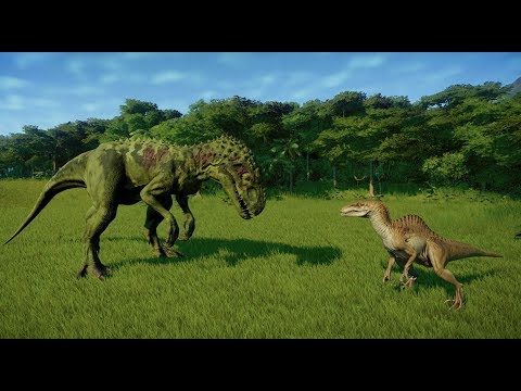 Spinoraptor Vs Indominus Rex Camouflage  - MISSION#4 JURASSIC WORLD EVOLUTION SECRETS OF DR. WU