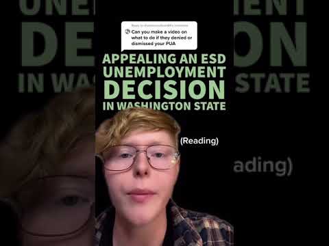 Appealing an ESD Unemployment Decision in Washington State