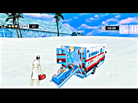 summer coast guard beach by games emergency ambulance service game android gameplay !!
