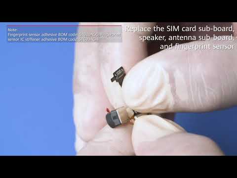 HUAWEI Mate 30 Pro Lion ¨Replace the SIM card sub board, s