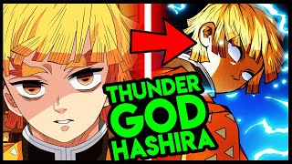 Is Zenitsu Hashira Level The Thunder God Hashira Explained! (Demon Slayer)