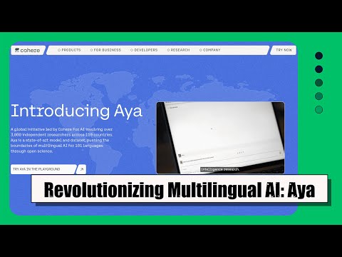Aya: Advancing Multilingual AI with 3k Researchers Worldwide | Open-Source LLM Model