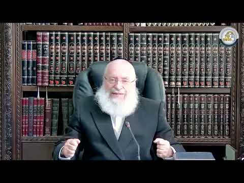 הכנה לליל הסדר - סיפור יציאת מצרים, אמירת ההגדה וד' כוסות | שיעור מאת מרן הרב אשר וייס שליט"א