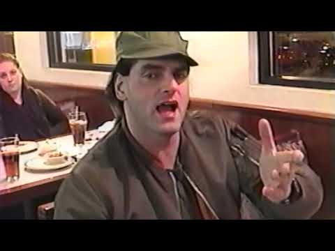 Peter Steele at a fast food Type O Negative