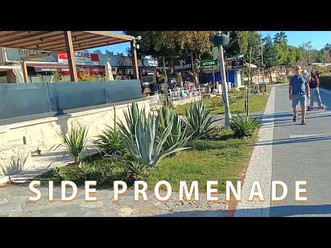 Side Promenade HEUTE. Türkei im Winter #side #kumköy #türkei #sideturkey