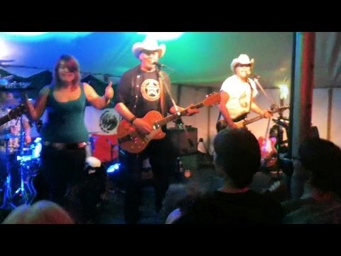 The Tequila song with Paul Young in Los Pacaminos at Swan Inn Pub gig, Milton, Derbyshire. Sept 2012