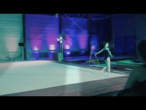 La représentation gymnique d’Alison Faure au 20 ans de l’AGO