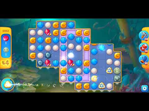 Fishdom. 5952 level no boosters and diamonds