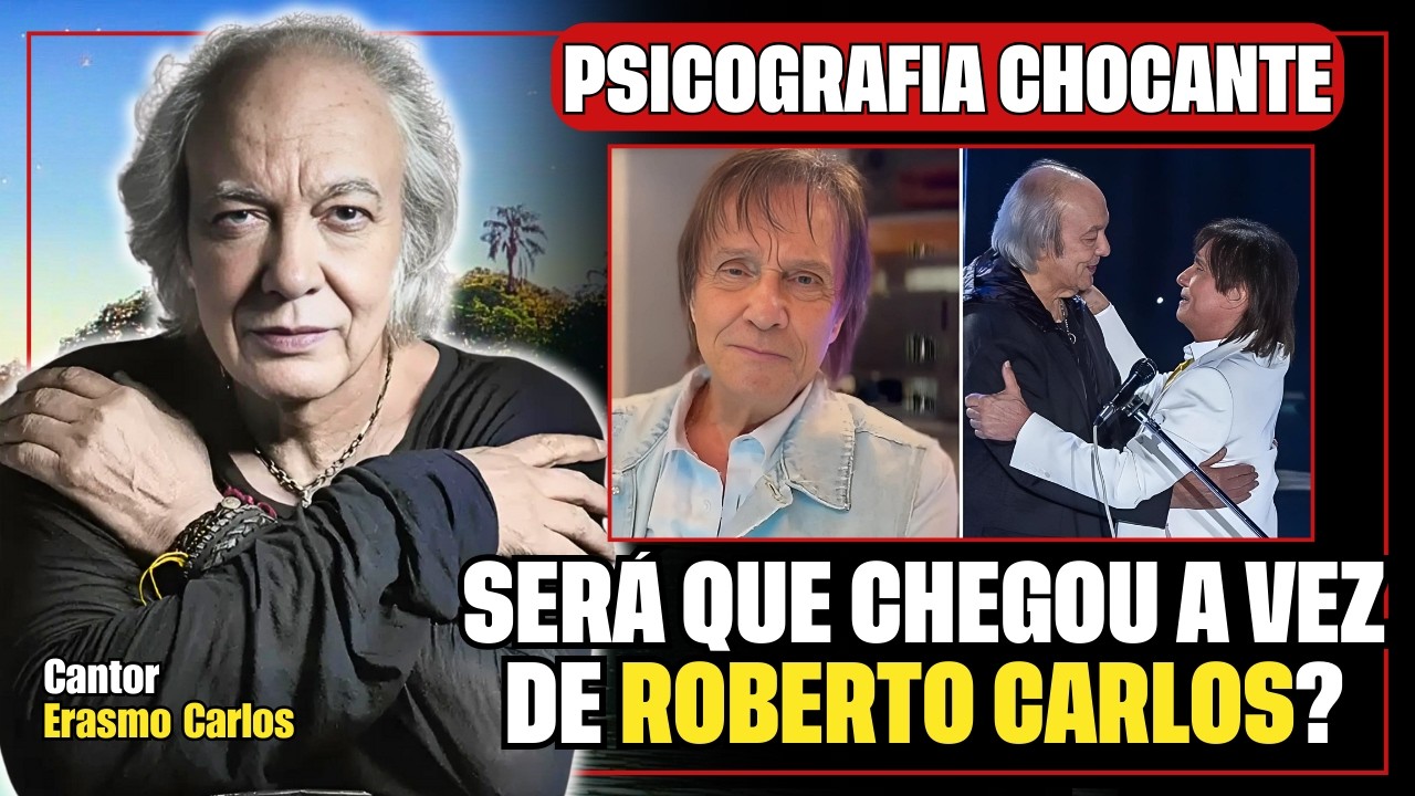 CANTOR ERASMO CARLOS VOLTA EM CARTA PSICOGRAFADA PARA WANDERLEIA E CITA CANTOR ROBERTO CARLOS