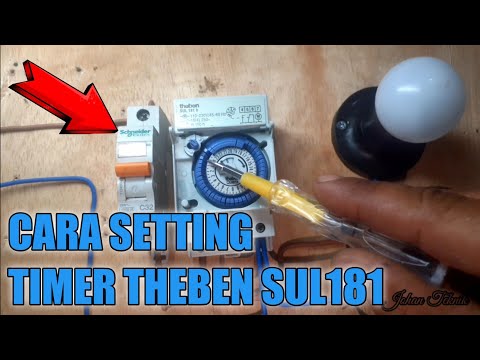 easy way to set the timer time theben sul 181H
