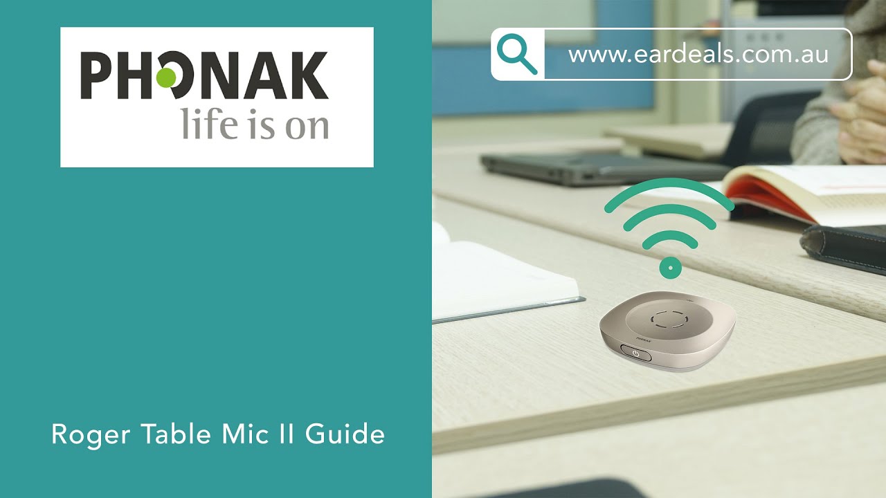 Phonak Roger Table Mic II Guide | Eardeals