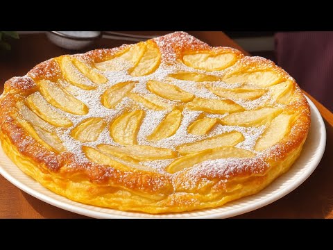 Gâteau Rapide du Weekend : Flognarde aux Pommes 🥧🍎