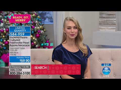 HSN | Imperial Pearls by Josh Bazar 12.12.2017 - 02 PM