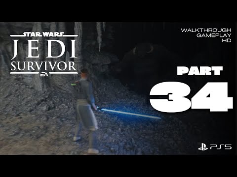 STAR WARS Jedi: Survivor - Part 34 - Walkthrough Gameplay PS5 HD
